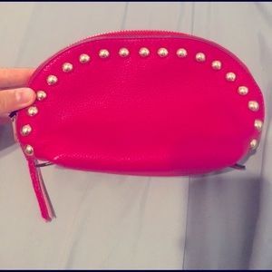 Rebecca Minkoff Studded Leather Cosmetic Pouch